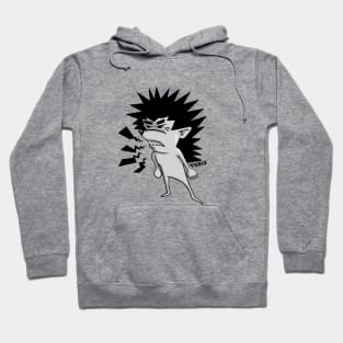 fierce hedgehog Hoodie